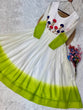 Load image into Gallery viewer, Georgette Gown with Woolen Thread Work ClothsVilla