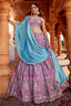 Georgette Sequins Embroidered Semi-Stitched Lehenga Choli with Dupatta Clothsvilla
