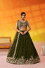 Georgette Sequins Thread & Embroidered Semi-Stitched Lehenga & Unstitched Blouse With Dupatta Clothsvilla