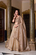 Load image into Gallery viewer, Gold Crush Lehenga with Sequins Work ClothsVilla