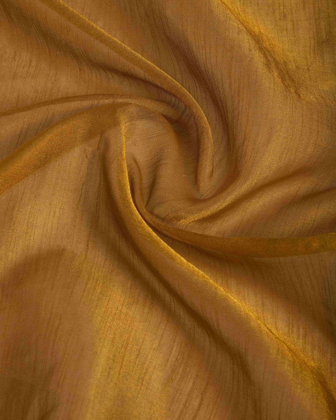 Gold Elegant Woven Design Linen Blend Saree with Zari Border ClothsVilla