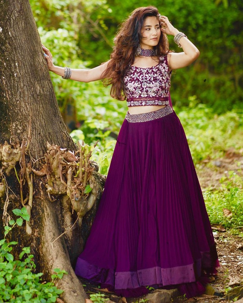 Gorgeous Georgette Lehenga Choli Set with Dupatta ClothsVilla Main image