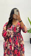 Load image into Gallery viewer, Graceful Heavy Chinon Printed Gown Set – Effortless Elegance! ClothsVilla