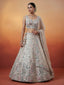 Organza Swarovski stones Embroidered Lehenga Choli with Dupatta Clothsvilla