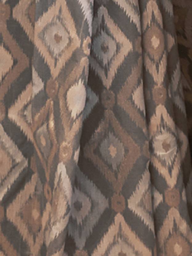 Gray Traditional Linen Banarasi Saree with Unstitched Blouse Piece ClothsVilla