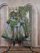 Load image into Gallery viewer, Green Digital Print Silk Lehenga Set ClothsVilla