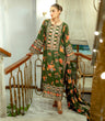 Load image into Gallery viewer, Green Elegant Heavy Chinon Silk Digital Print Suit Set ClothsVilla