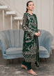 Load image into Gallery viewer, Green Elegant Heavy Faux Georgette Embroidered Suit Set ClothsVilla
