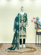 Load image into Gallery viewer, Green Elegant Heavy Faux Georgette Embroidered Suit Set ClothsVilla