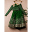 Green Elegant Heavy Georgette Embroidered Lehenga Set with Sequins & Moti Border Dupatta ClothsVilla