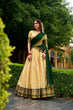 Load image into Gallery viewer, Green Elegant Kanchipuram Lehenga with Zari Weaving Work – Full-Stitched Lehenga &amp; Blouse with Georgette Zari Dupatta ClothsVilla