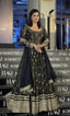 Green Embroidered Gown Set ClothsVilla