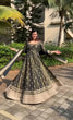 Load image into Gallery viewer, Green Embroidered Gown Set ClothsVilla