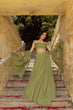 Load image into Gallery viewer, Green Flair Designer Lehenga Choli ClothsVilla
