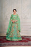 Mesmerizing Green Lehenga Choli Set - Embroidered Elegance ClothsVilla