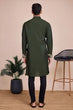 Load image into Gallery viewer, Green Men&#39;s Designer Kurta - Latest Festival Collection ClothsVilla