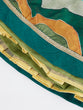 Load image into Gallery viewer, Green Organza siroski stone work Leheriya print Semi-Stitched Lehenga choli &amp; Dupatta ClothsVilla
