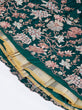 Load image into Gallery viewer, Green Pure Georgette Sequins and thread embroidery Semi-Stitched Lehenga choli &amp; Dupatta ClothsVilla