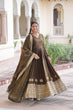 Load image into Gallery viewer, Green Sequins Embroidered Gown ClothsVilla