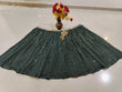 Load image into Gallery viewer, Green Sequins Georgette Lehenga ClothsVilla