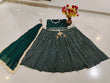Load image into Gallery viewer, Green Sequins Georgette Lehenga ClothsVilla