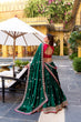 Load image into Gallery viewer, Green Silk Satin Embroidered Lehenga Choli Set ClothsVilla