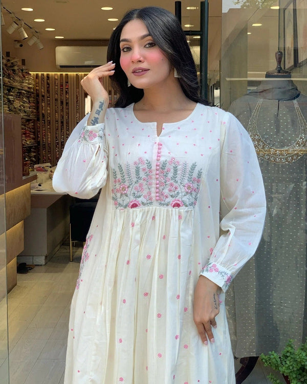 Handwork Mal Cotton Palazzo Set ClothsVilla