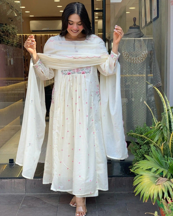 Handwork Mal Cotton Palazzo Set ClothsVilla