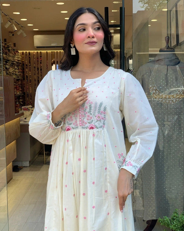 Handwork Mal Cotton Palazzo Set ClothsVilla
