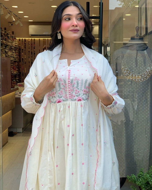 Handwork Mal Cotton Palazzo Set ClothsVilla