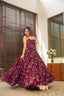 Heavy Digital Print Full Flare Anarkali Gown for Women Clothsvilla