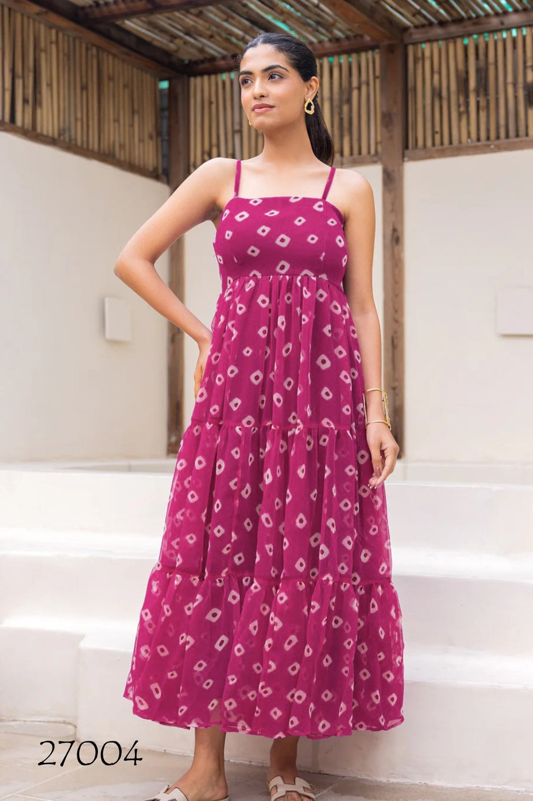 Heavy Faux Georgette Digital Print Flared Anarkali Gown for Women Clothsvilla