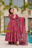 Heavy Mul Cotton Digital Print Anarkali Gown with Dupatta Clothsvilla