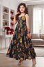 Heavy Rayon Digital Print Full Flare Anarkali Gown for Girls Clothsvilla