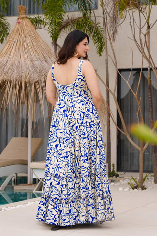 Heavy Rayon Digital Print Full Flare Anarkali Gown for Women Clothsvilla