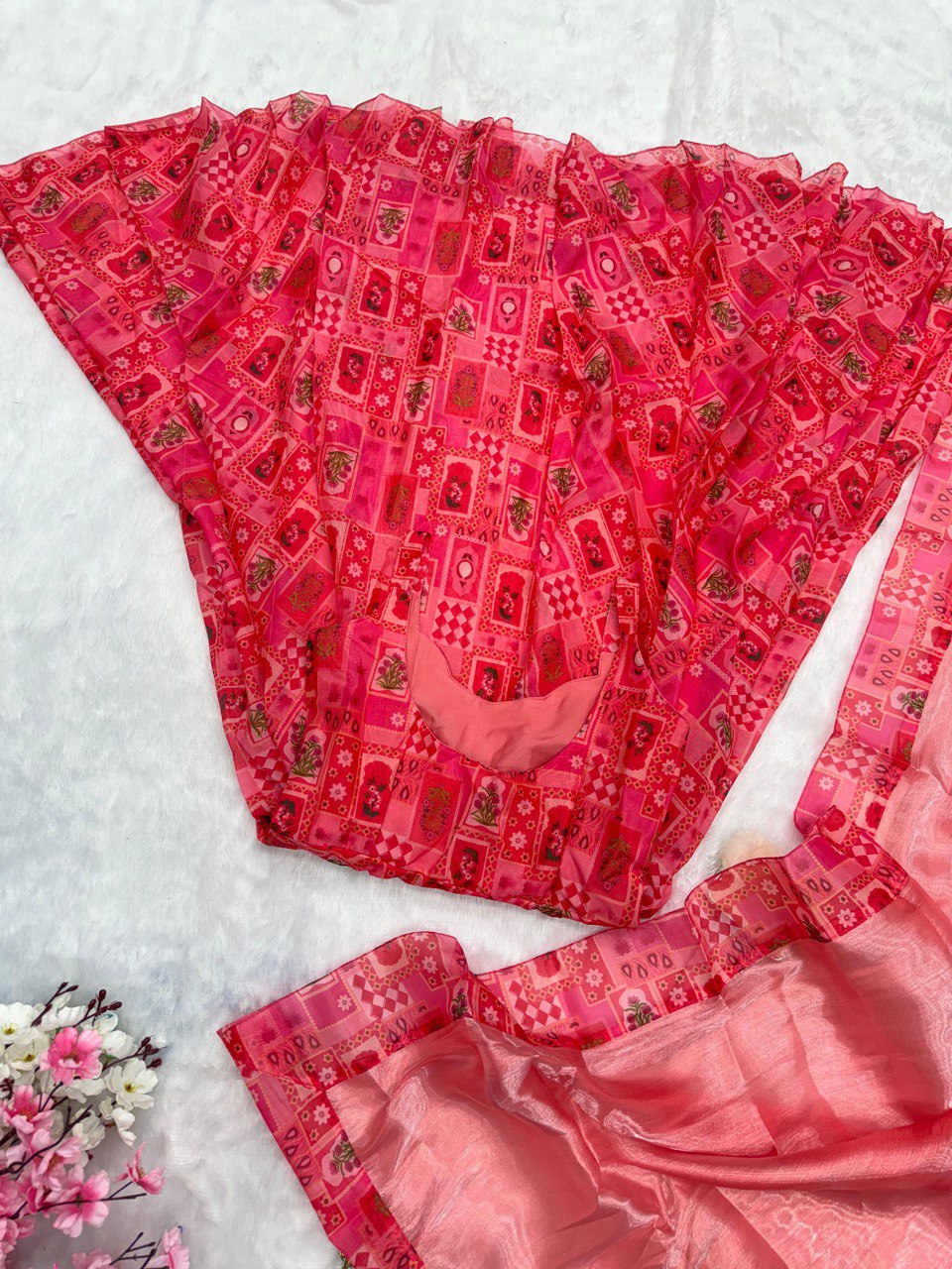 Hot Pink Ri8 Fashion - Exclusive Real Shoot Anarkali Gown with Dupatta | Elegance Redefined Clothsvilla
