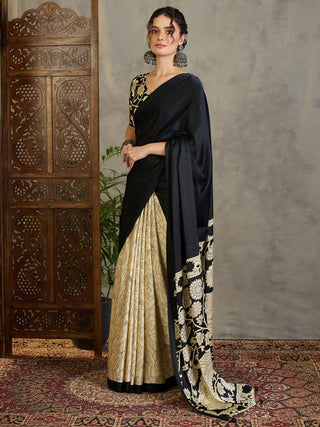 Ishvika Stylish Semi Modal Saree for Party & Festive Wear ClothsVilla