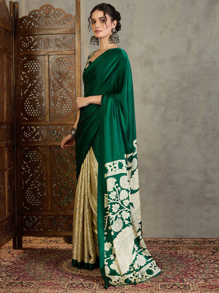 Ishvika Stylish Semi Modal Saree for Party & Festive Wear ClothsVilla