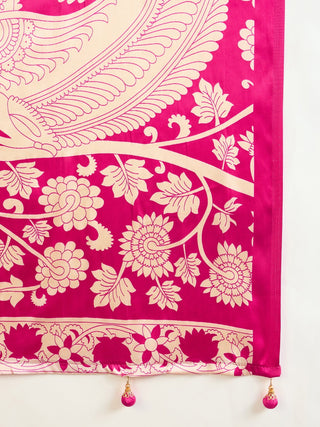 Ishvika Stylish Semi Modal Saree for Party & Festive Wear ClothsVilla