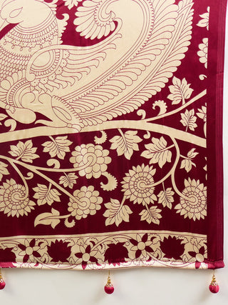 Ishvika Stylish Semi Modal Saree for Party & Festive Wear ClothsVilla