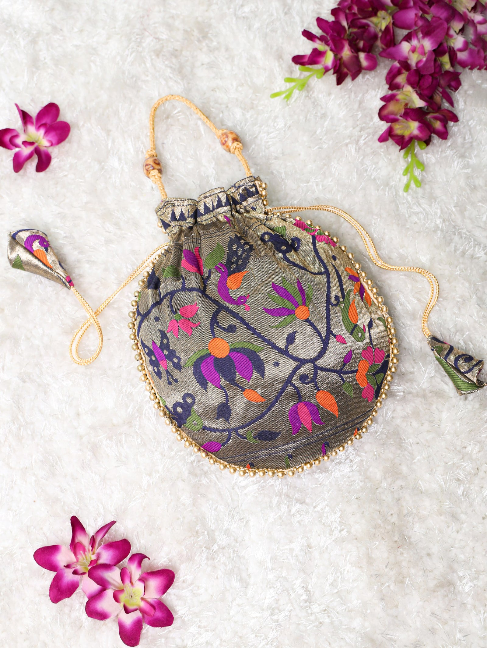 Elevate Your Elegance with the Heirloom-Worthy Jacquard Silk Batwa Collection ClothsVilla