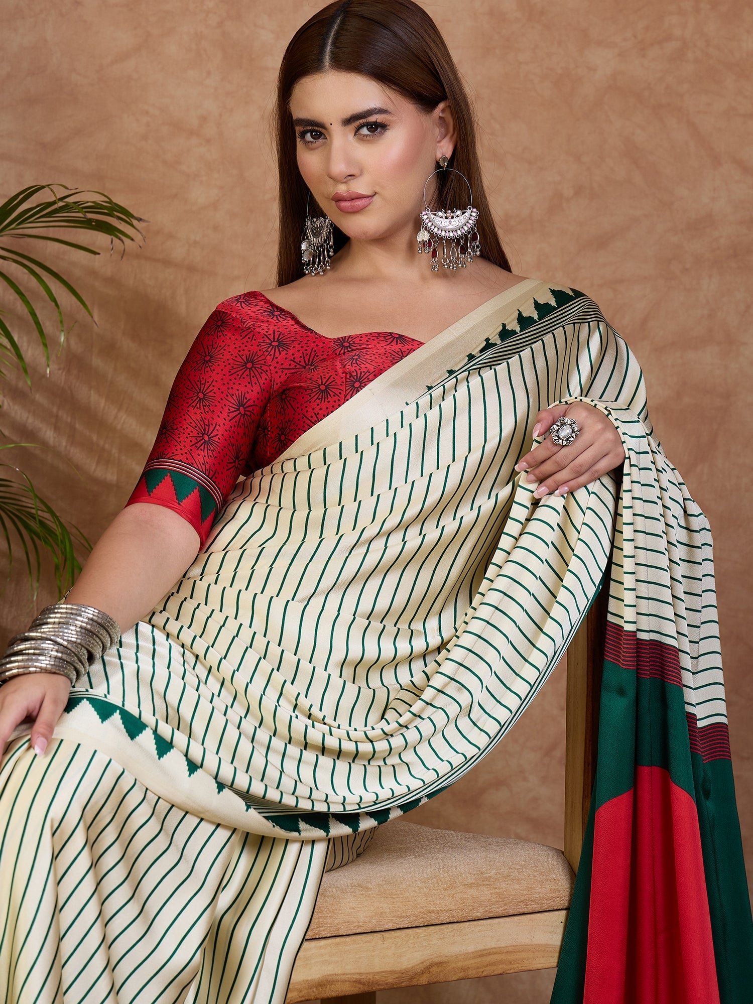 Kairavi Elegant Semi Modal Saree for Wedding Functions ClothsVilla