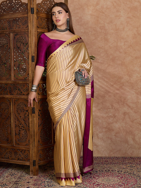 Kairavi Elegant Semi Modal Saree for Wedding Functions ClothsVilla