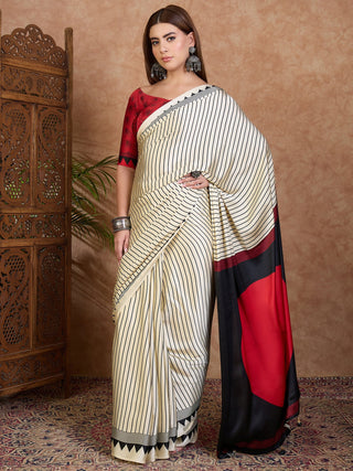 Kairavi Elegant Semi Modal Saree for Wedding Functions ClothsVilla
