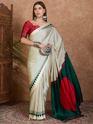 Kairavi Elegant Semi Modal Saree for Wedding Functions ClothsVilla