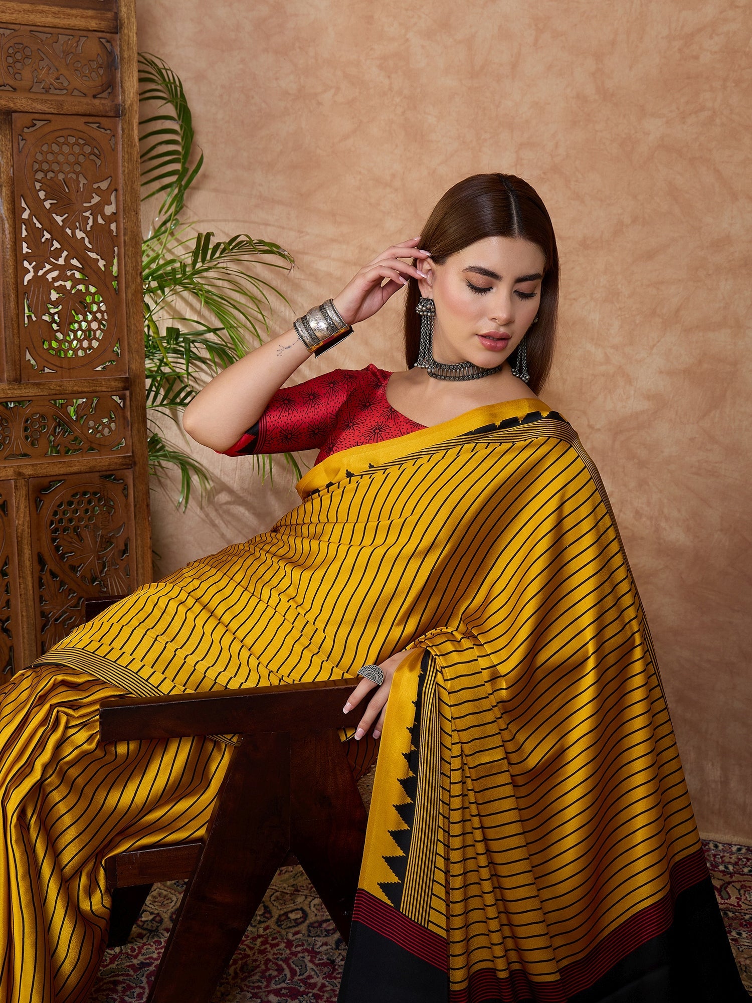 Kairavi Elegant Semi Modal Saree for Wedding Functions ClothsVilla