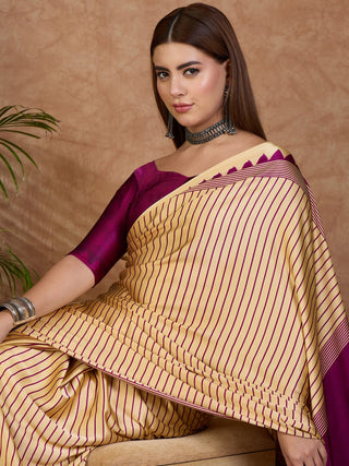 Kairavi Elegant Semi Modal Saree for Wedding Functions ClothsVilla