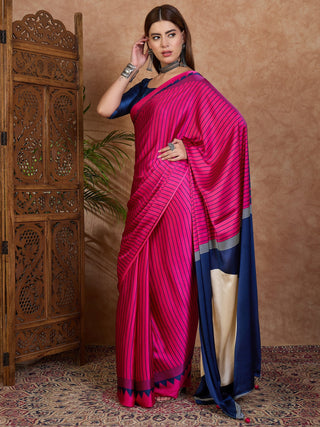 Kairavi Elegant Semi Modal Saree for Wedding Functions ClothsVilla