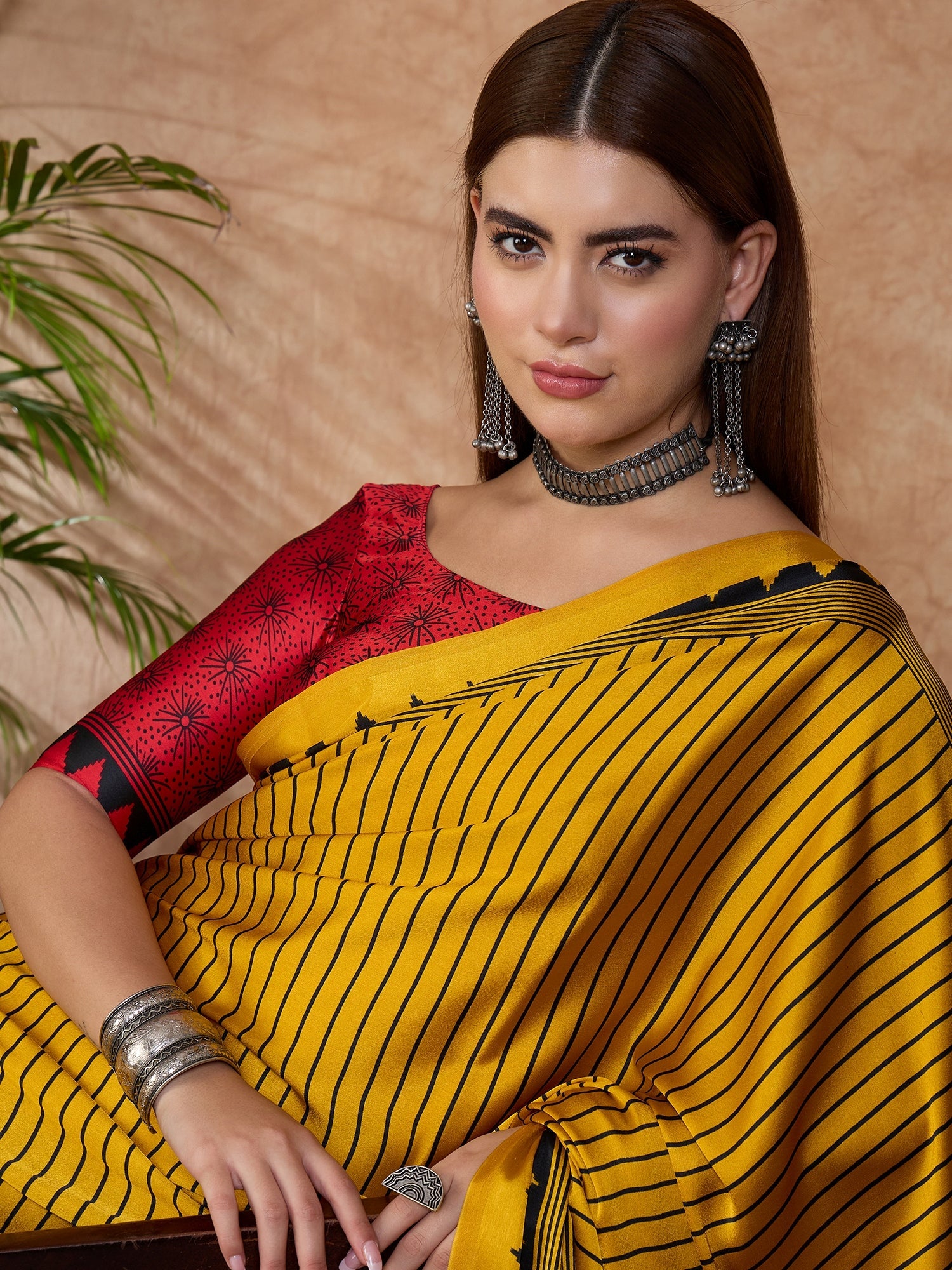 Kairavi Elegant Semi Modal Saree for Wedding Functions ClothsVilla