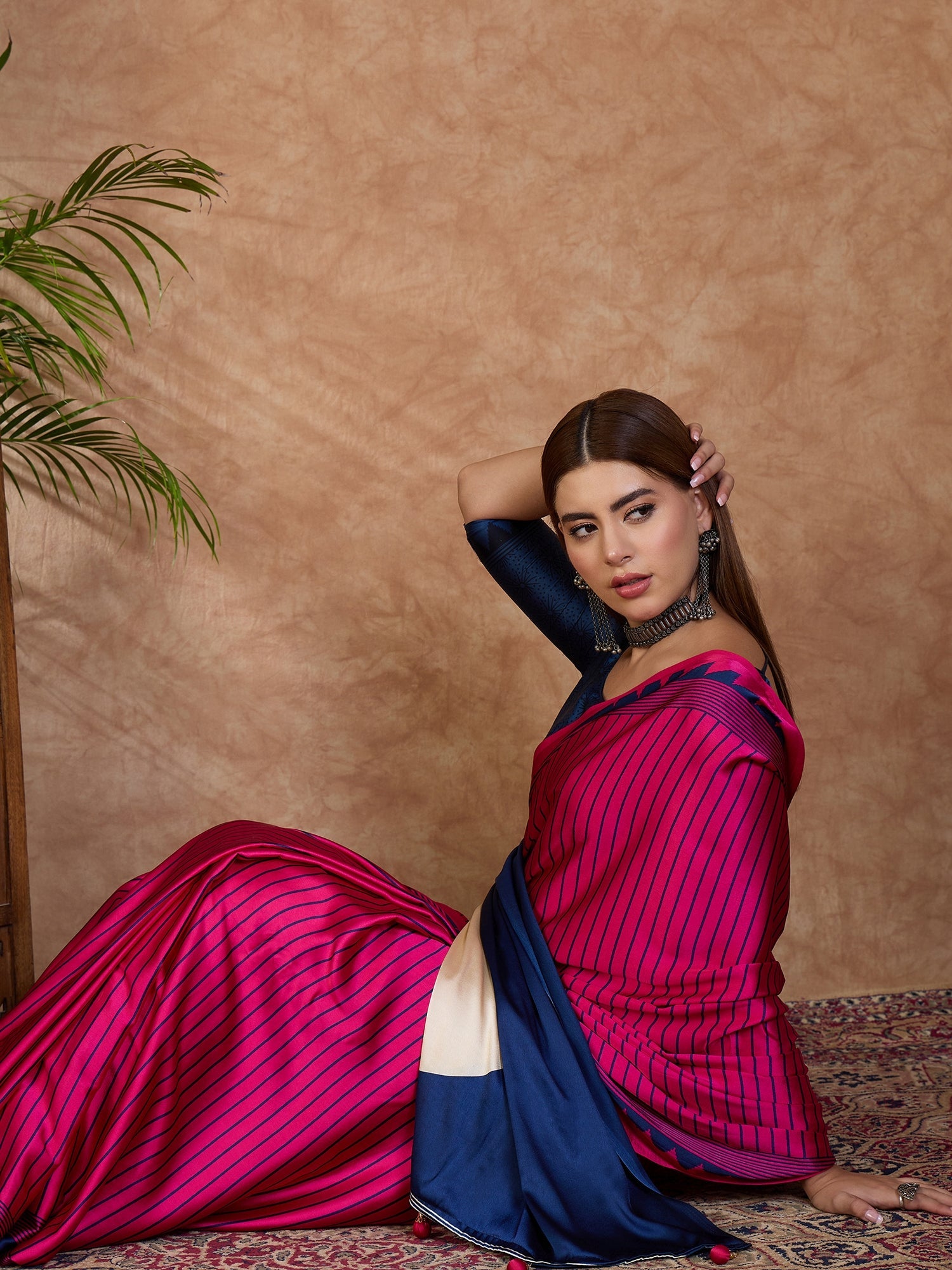 Kairavi Elegant Semi Modal Saree for Wedding Functions ClothsVilla